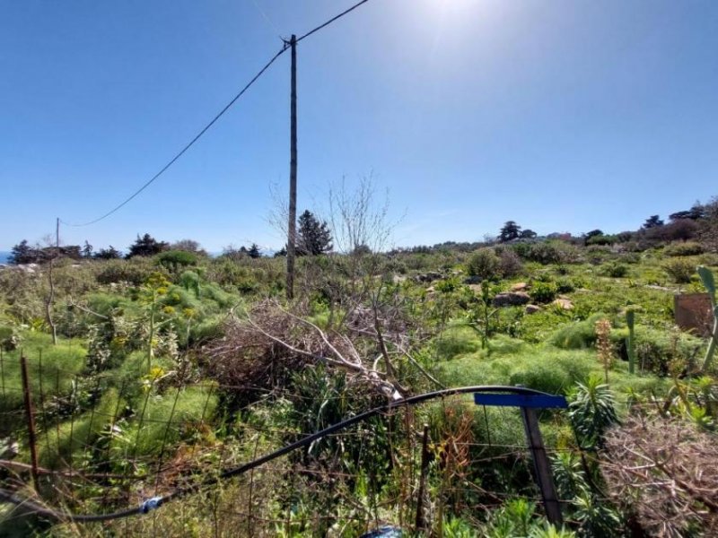 Kefalas Kreta, Kefalas Chania: Atemberaubendes Grundstück mit Meerblick zum Verkauf Grundstück kaufen